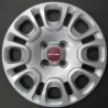 Copricerchio coppa ruota logo rosso Fiat Panda 2012 diametro 14