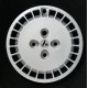 Kit 4 copricerchi coppa ruota Lancia Y10 I diametro 13