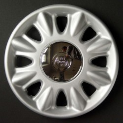 Kit 4 copricerchi coppa ruota logo cromato Lancia Delta 1998 LS HPE diametro 14