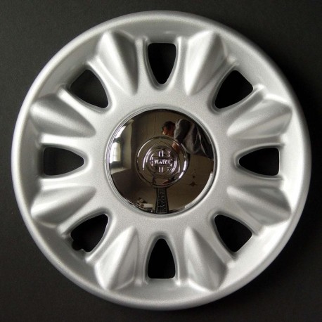 Kit 4 copricerchi coppa ruota logo cromato Lancia Delta 1998 LS HPE diametro 14