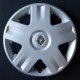 Kit 4 copricerchi coppa ruota logo cromato Renault diametro 13