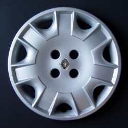 Kit 4 copricerchi coppa ruota logo cromato Renault diametro 15