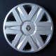 Kit 4 copricerchi coppa ruota logo cromato Renault diametro 15