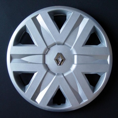 Kit 4 copricerchi coppa ruota logo cromato Renault diametro 15