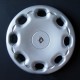 Kit 4 copricerchi coppa ruota logo cromato Renault diametro 15