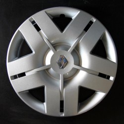 Kit 4 copricerchi coppa ruota logo cromato Renault diametro 16