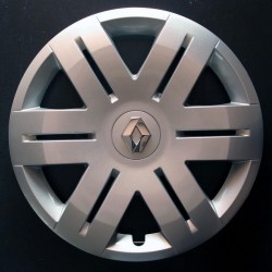 Kit 4 copricerchi coppa ruota logo cromato Renault diametro 16