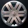Kit 4 copricerchi coppa ruota logo cromato Renault diametro 16