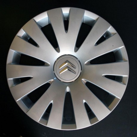 Kit 4 copricerchi coppa ruota logo cromatoCitroen diametro 15