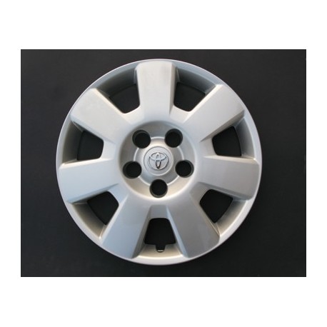 Kit 4 copricerchi coppa ruota logo cromato Toyota Avensis diametro 16