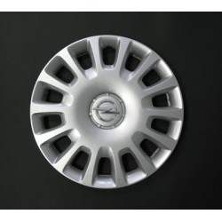 Kit 4 copricerchi coppa ruota logo cromato Opel diametro 14