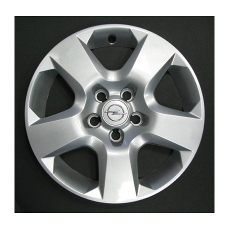 Kit 4 copricerchi coppa ruota logo cromato Opel diametro 16