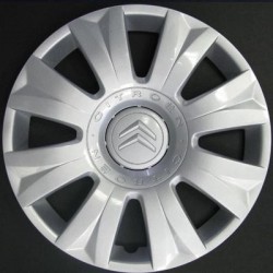 Kit 4 copricerchi coppa ruota Citroen C3 Picasso 2009 diametro 15