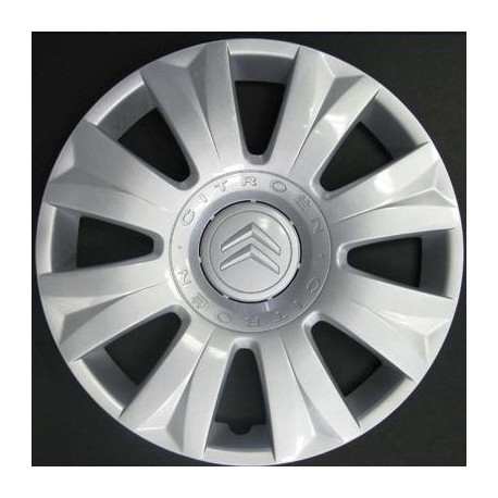 Kit 4 copricerchi coppa ruota Citroen C3 Picasso 2009 diametro 15