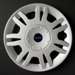 Kit 4 copricerchi coppa ruota logo blu Fiat Bravo diametro 14