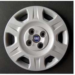 Kit 4 copricerchi coppa ruota logo blu Fiat Punto S 2002 diametro 14