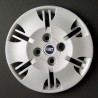 Kit 4 copricerchi coppa ruota logo blu Fiat Panda Dynamic 2004 diametro 13