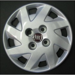 Kit 4 copricerchi coppa ruota logo rosso Fiat Punto 2003 diametro 13