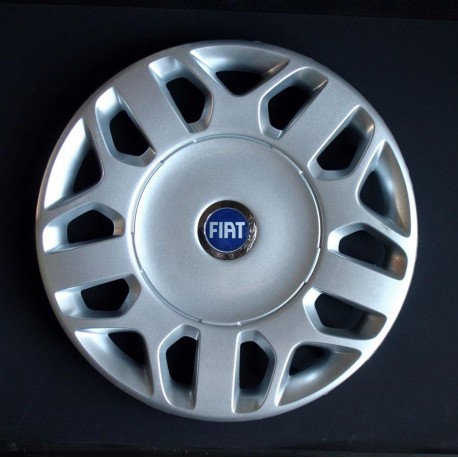 Kit 4 copricerchi coppa ruota logo blu Fiat Multipla 2002 diametro 15