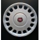 Kit 4 copricerchi coppa ruota logo rosso Fiat Multipla 2002 diametro 15