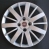 Kit 4 copricerchi coppa ruota Fiat Qubo Fiorino 2009 diametro 15