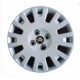 Kit 4 copricerchi coppa ruota logo cromato Citroen Nemo 2008 diametro 15