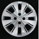 Kit 4 copricerchi coppa ruota logo cromato Toyota Yaris diametro 15