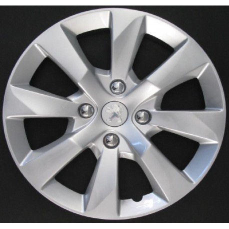 Kit 4 copricerchi coppa ruota Peugeot 2008 diametro 15