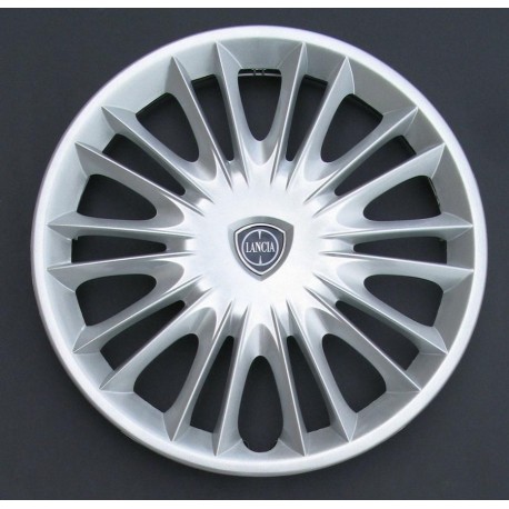 Kit 4 copricerchi coppa ruota new logo Ypsilon 2007 diametro 15