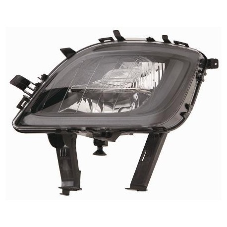 Fendinebbia parabola nera passeggero - dx