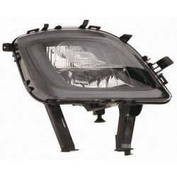 Fendinebbia parabola nera guida - sx