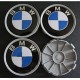 Kit completo 4x coprimozzo per cerchi in lega logo Bmw 68 mm ad incastro