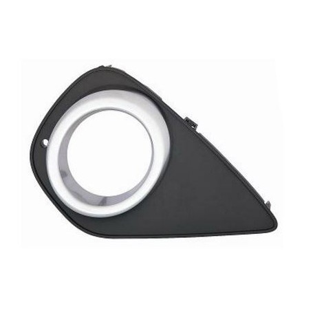 Griglia cornice fendinebbia nera passeggero - dx