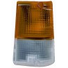 Fanale freccia anteriore bianco arancio guida - sx
