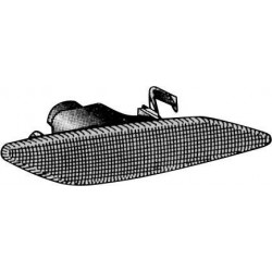 Gruppo ottico laterale bianco passeggero - dx