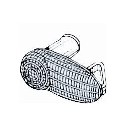 Gruppo ottico laterale bianco bilaterale