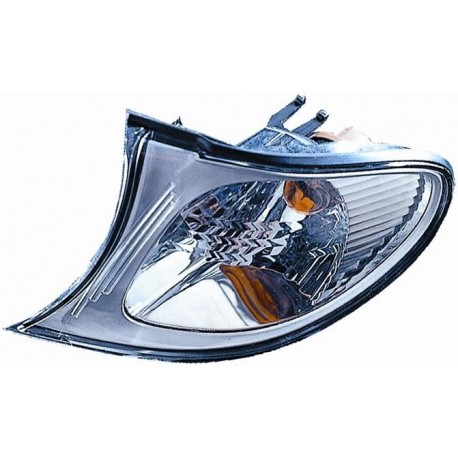 Fanale freccia anteriore crystal con cornice cromata