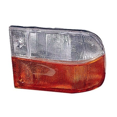 Fanale freccia anteriore bianco arancio guida - sx