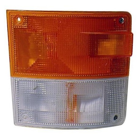 Fanale freccia anteriore bianco arancio guida - sx