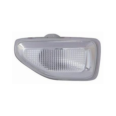 Gruppo ottico laterale bianco guida - sx