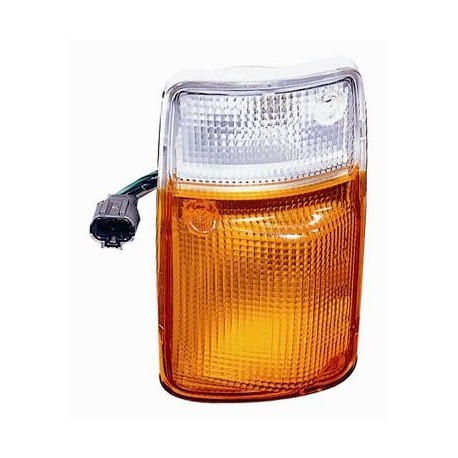 Fanale freccia anteriore bianco arancio guida - sx