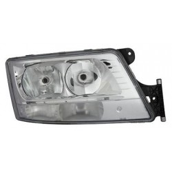 Faro proiettore H7-H7 con motorino con luce diurna a led passeggero - dx