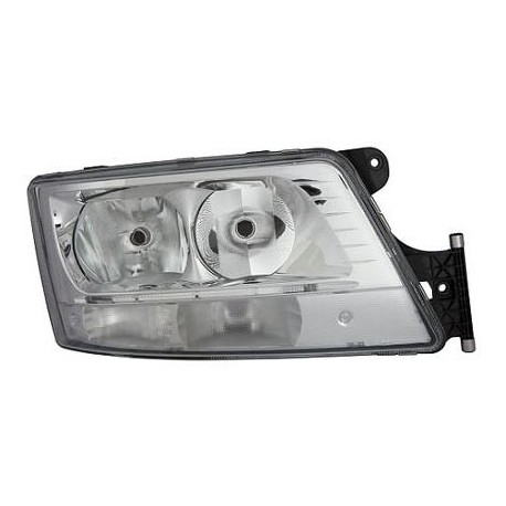 Faro proiettore H7-H7 con motorino con luce diurna a led passeggero - dx