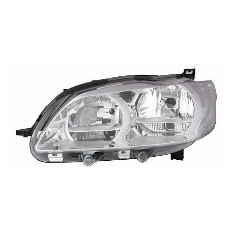 Faro proiettore H7-H1 guida - sx