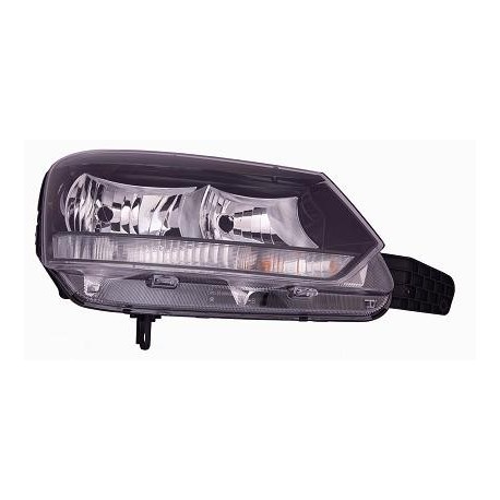 Faro proiettore H7-H7 con motorino passeggero - dx