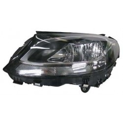 Faro proiettore H7-H7 con motorino guida - sx