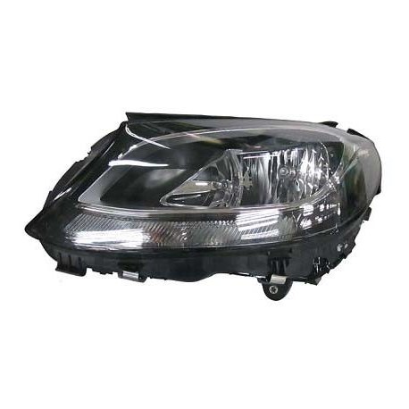 Faro proiettore H7-H7 con motorino guida - sx