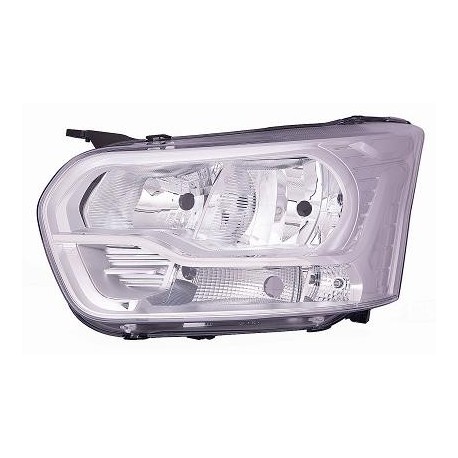 Faro proiettore H7-H15 con motorino passeggero - dx