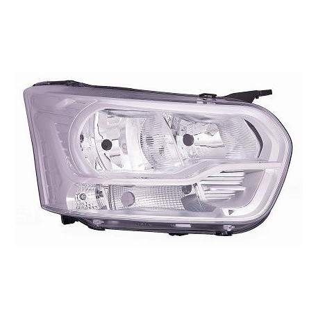 Faro proiettore H7-H15 con motorino guida - sx