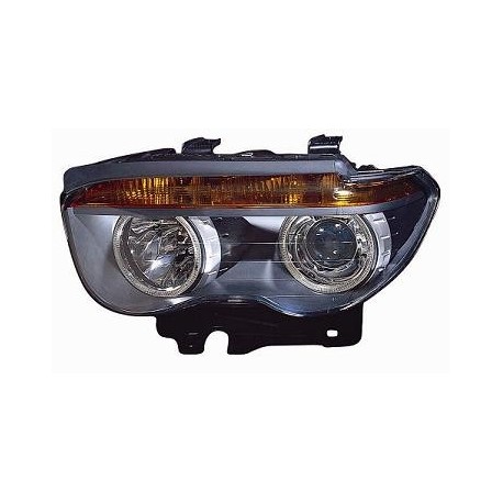 Faro proiettore H7-H7 con motorino passeggero - dx